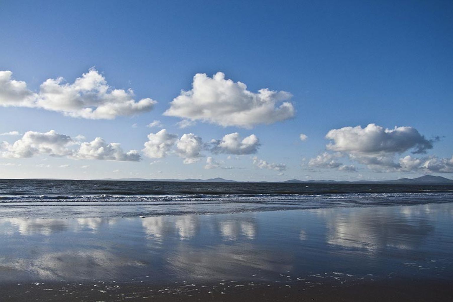Harlech Beach in North Wales