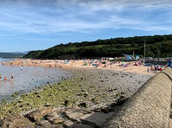 Benllech Beach in North Wales