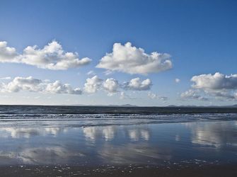 Harlech Beach in North Wales