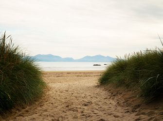 Llanddwyn Beach in North Wales