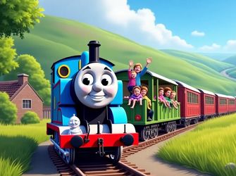 A day out with Thomas the Tank Engine in Llangollen